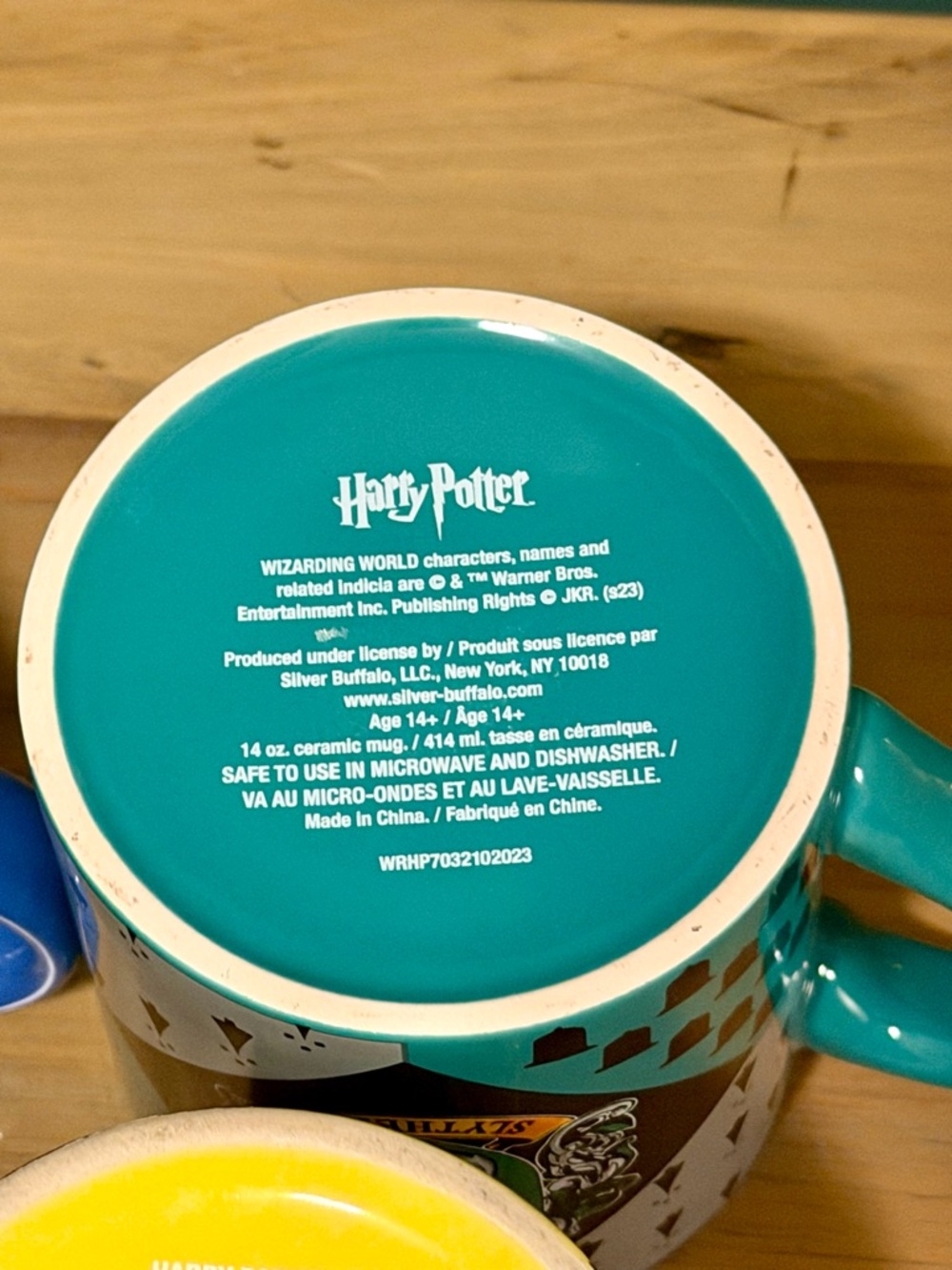Harry Potter Mug Set Hedwig + Ravenclaw Slytherin Hufflepuff - Picture 7 of 11